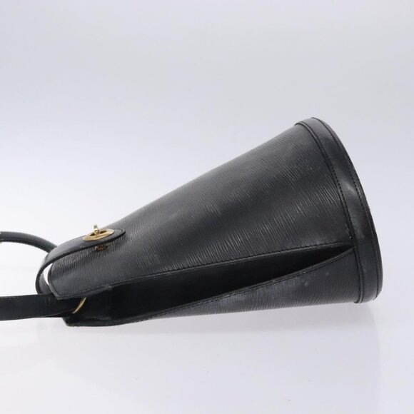 LOUIS VUITTON Epi Cluny Shoulder Bag Black M52252 LV Auth gh354 - Picture 4 of 16